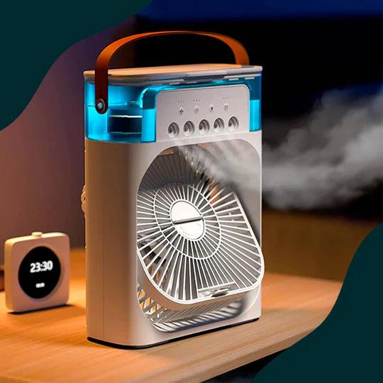 VENTILADOR 3 EN 1 – Portatil con humidificador🌡️