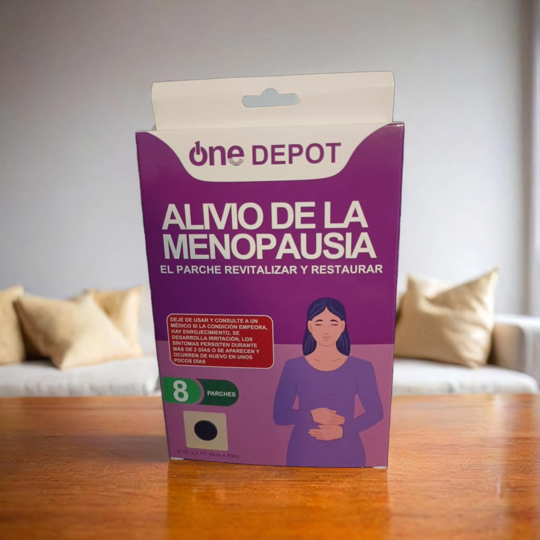 ALIVIO PLUS™ - 😅 PACK 8 Parches alivio Menopausia 🤩