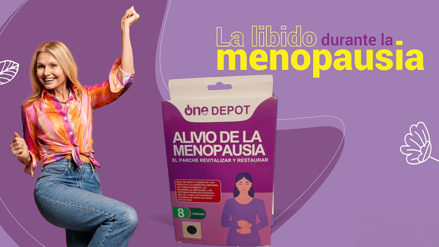 ALIVIO PLUS™ - 😅 PACK 8 Parches alivio Menopausia 🤩